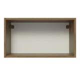 Alacena 60 cm 1 Puerta Lux Marrón/Negro