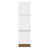 Bajo Mesada Organizador Madesa Glamy 60 cm 3 Puertas Marrón/Blanco