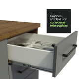 Kit Amario de Cocina 200cm Glamy Madesa MG