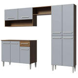 Cocin Compacta 229 cm Emilly Pop Marrón/Gris