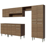 Combo completo de Cocina 293 cm Emilly Marrón 10