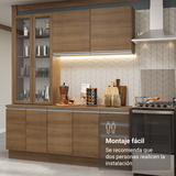 Combo de Cocina Madesa Glamy 190cm MM 05