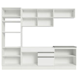 Combo completo de Cocina 270cm Blanco Glamy 13