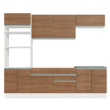 Combo completo de Cocina Madesa 270cm Glamy 13 - Blanco