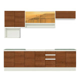 Combo completo de Cocina 280cm Genova Madesa 04 - Blanco
