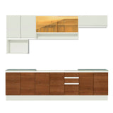 Combo completo de Cocina 280cm Genova Madesa 04 - Blanco
