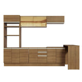 Combo completo de Cocina Madesa Glamy 315cm MM 01
