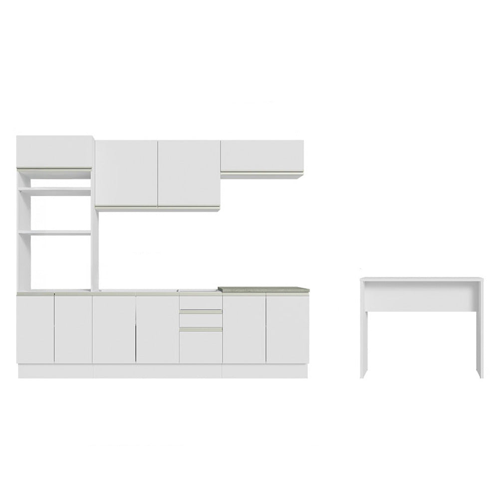 Combo completo de Cocina Madesa Glamy 315cm BB 02