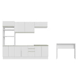 Combo completo de Cocina Madesa Glamy 315cm BB 02