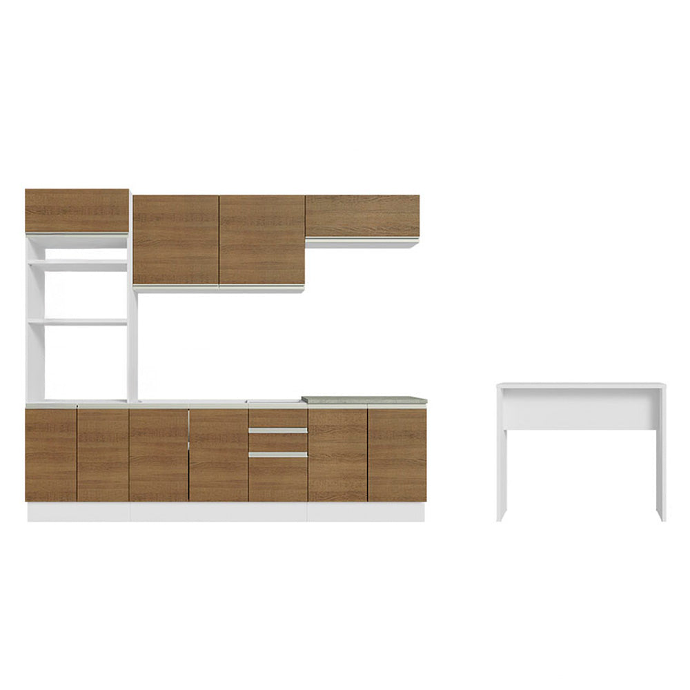 Combo completo de Cocina Madesa Glamy 315cm BM 02