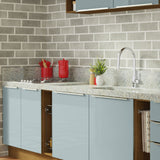 Combo completo de Cocina 300cm Marrón/Gris Lux da Sabrina Madesa