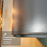 Combo completo de Cocina 340 cm, Flotante Gris Nice 02