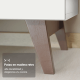 Combo de Cocina 250 cm Reims Blanco 07