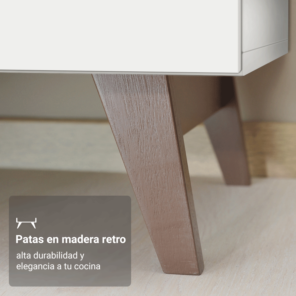 Combo de Cocina 250 cm Reims Blanco 10