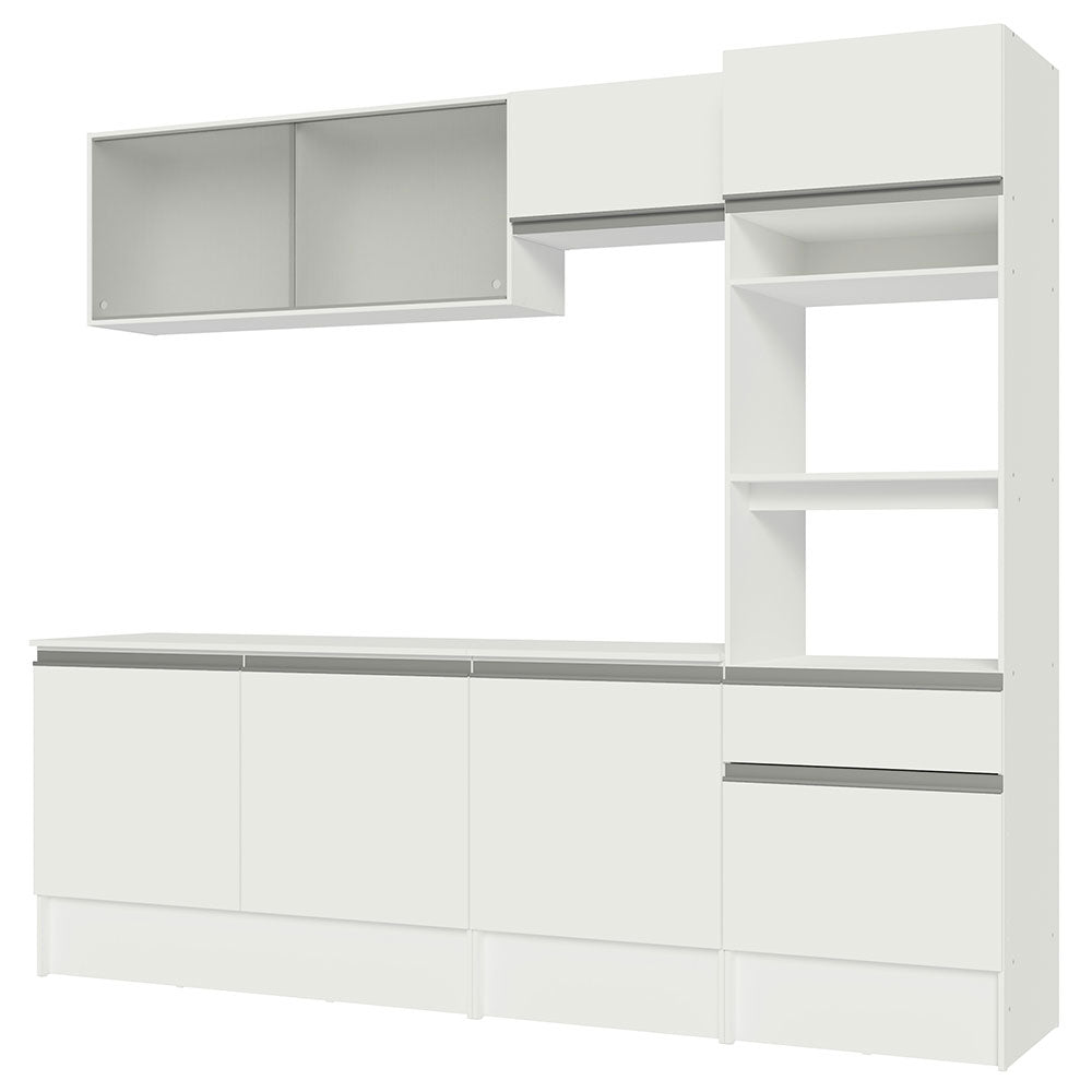Combo completo de Cocina 240cm Blanco Topazio 05