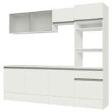 Combo completo de Cocina 240cm Blanco Topazio 05