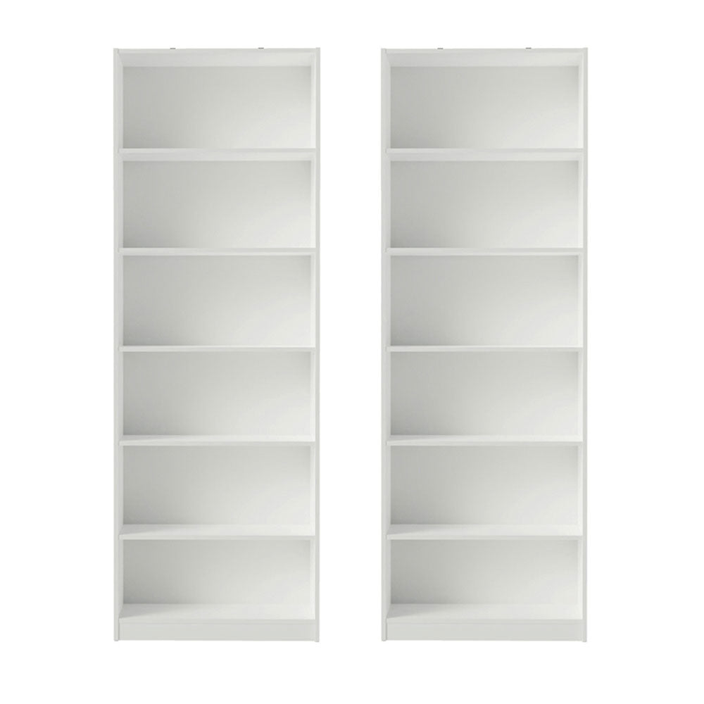 Kit Madesa con 2 Estantes Librero 6908 Blanco