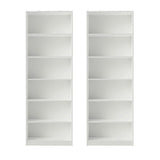 Kit Madesa con 2 Estantes Librero 6908 Blanco