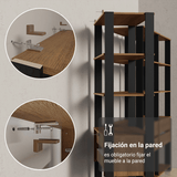 Armario Organizador Multiuso para Libros Madesa 210cm MN