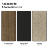 Juego de Comedor Madesa Daniela Mesa Tapa de Madera con 6 Sillas Marrón/Negro/Imperial