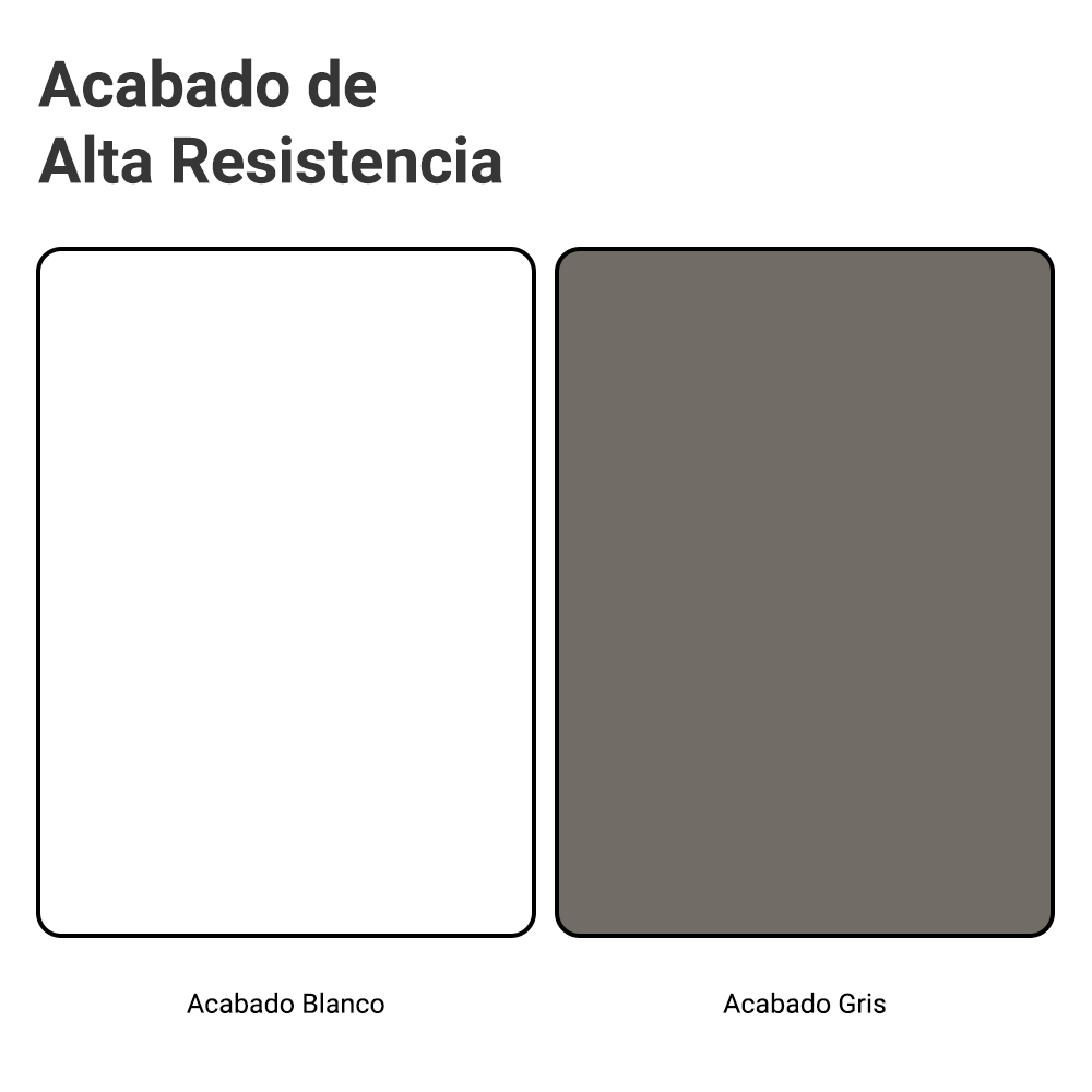 Bajo Mesada para Bacha 120 x 60 cm (Sin Mesada) Blanco/Gris Vik Madesa