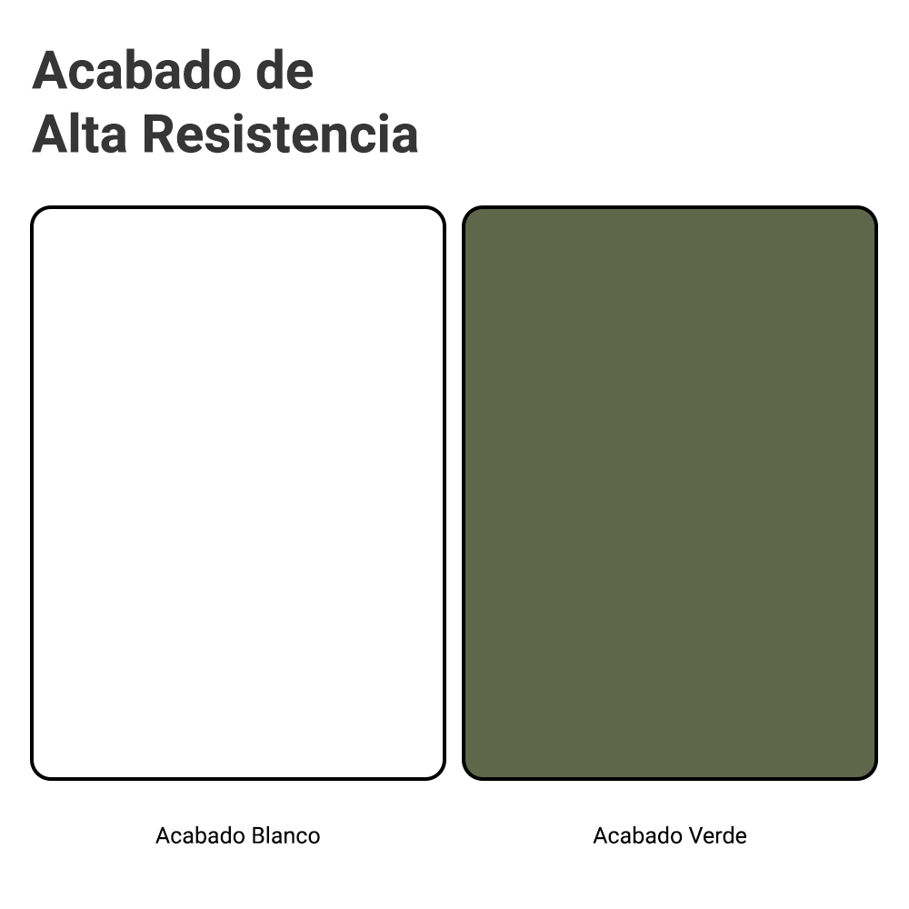 Bajo Mesada para Bacha 120 x 60 cm (Sin Mesada) Blanco/Verde Vik Madesa