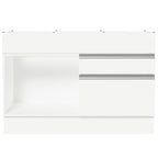 Bajo Mesada 120 x 60 cm 1 Puerta 2 Cajones (Sin Mesada) Blanco Glamy Madesa