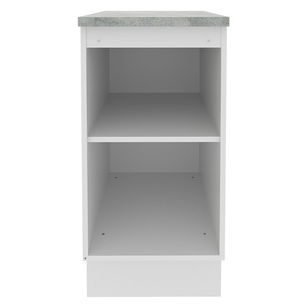 Bajo Mesada 40 cm x 60 cm, 1 Puerta Glamy Blanco
