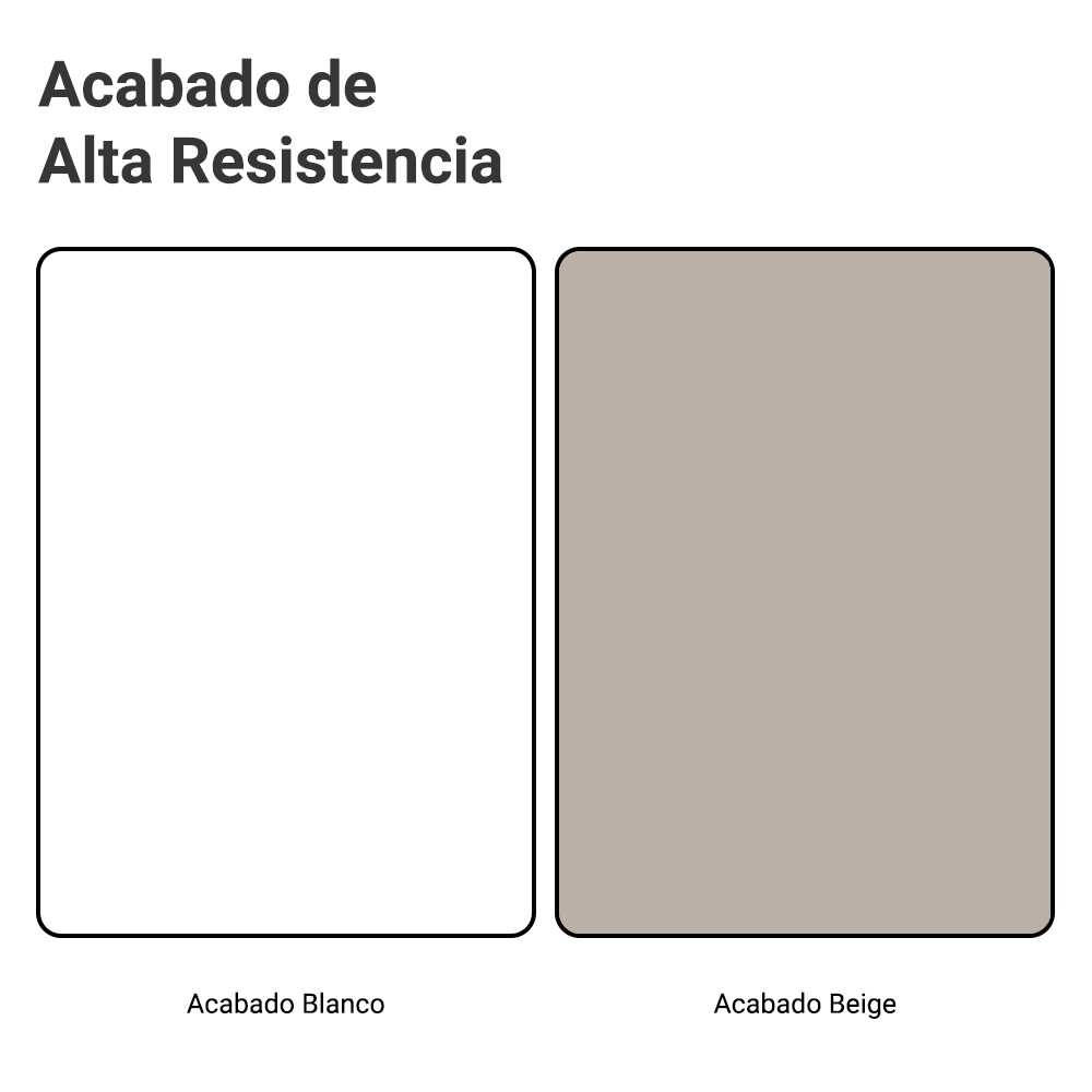 Bajo Mesada 40 cm 3 Cajones Blanco/Crema Vik Madesa