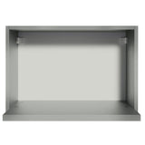 Alacena 60 cm Nicho para Microondas y Horno Nice Gris