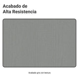 Despensero 40 cm Sin cajones 2 Puertas Nice Gris