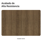 Despensero 40 cm 2 Puertas y 2 Nichos Marrón Glamy Madesa