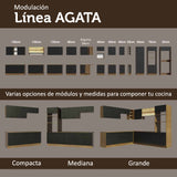 Combo de Cocina Madesa Agata 120cm MN 01