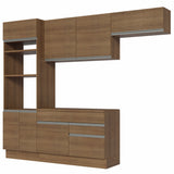 Combo completo de Cocina 270cm Marrón Glamy Madesa 14