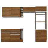 Combo completo de Cocina Madesa Glamy 290cm MM 01