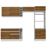 Combo completo de Cocina Madesa Glamy 290cm BM 02