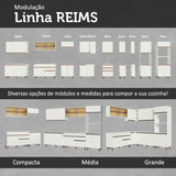 Combo completo de Cocina Madesa Reims 240cm BB