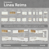 Combo de Cocina 250 cm Reims Blanco 07