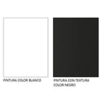 Kit Escritorio y Estante Librero Blanco Rubi Madesa