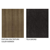 Juego de Comedor con Mesa y 2 Sillas Madesa Oxford Tainá MM
