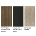 Juego de Comedor 4 Sillas Marrón/Negro/Imperial Ashley Madesa