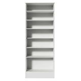 Madesa Armario para Baño de 120cm con 2 Puertas y 3 Cajones Blanco