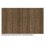 Panel de TV con Prateleira hasta 60 Pulgadas Madesa Alfa Marrón