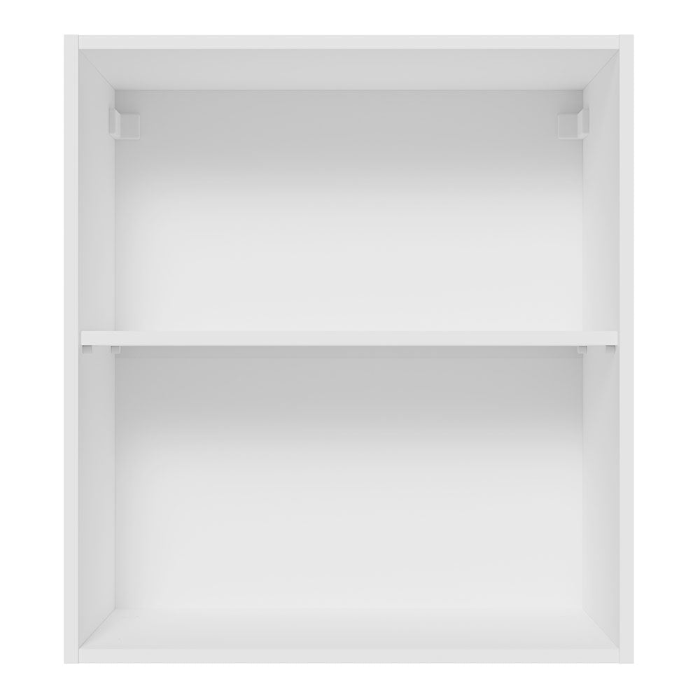 Alacena 60 cm 1 Puerta Lux Blanco/Gris