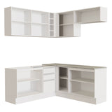 Combo completo de Cocina Esquinera Madesa 349cm Glamy 01