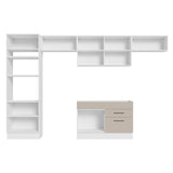 Combo completo de Cocina 350cm Blanco/Crema Agata Madesa 01