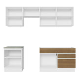 Combo completo de Cocina Madesa 08 Glamy 240cm