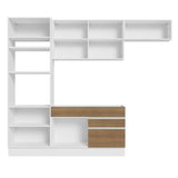 Combo completo de Cocina 270cm Glamy Madesa 15 - Blanco