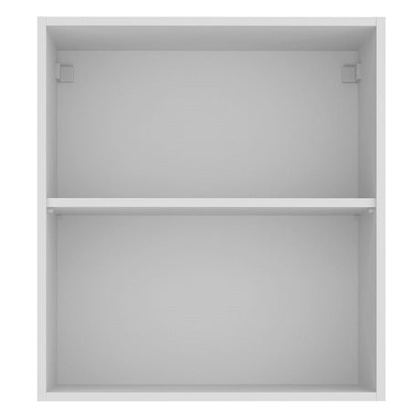 Alacena 60 cm 1 Puerta 2 Compartimentos Blanco Glamy Madesa