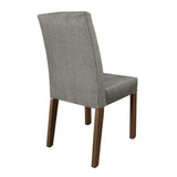 Juego de Comedor Renata con 6 Sillas Marron/Crema/Gris